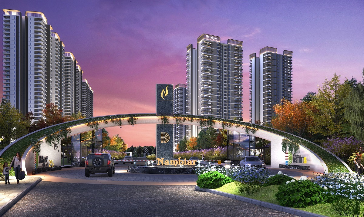 Nambiar District 25 - Modern Bedroom Interior